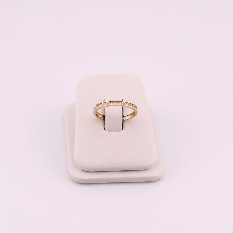 Anillo Churumbela C/p 14k 1.3g #6.5