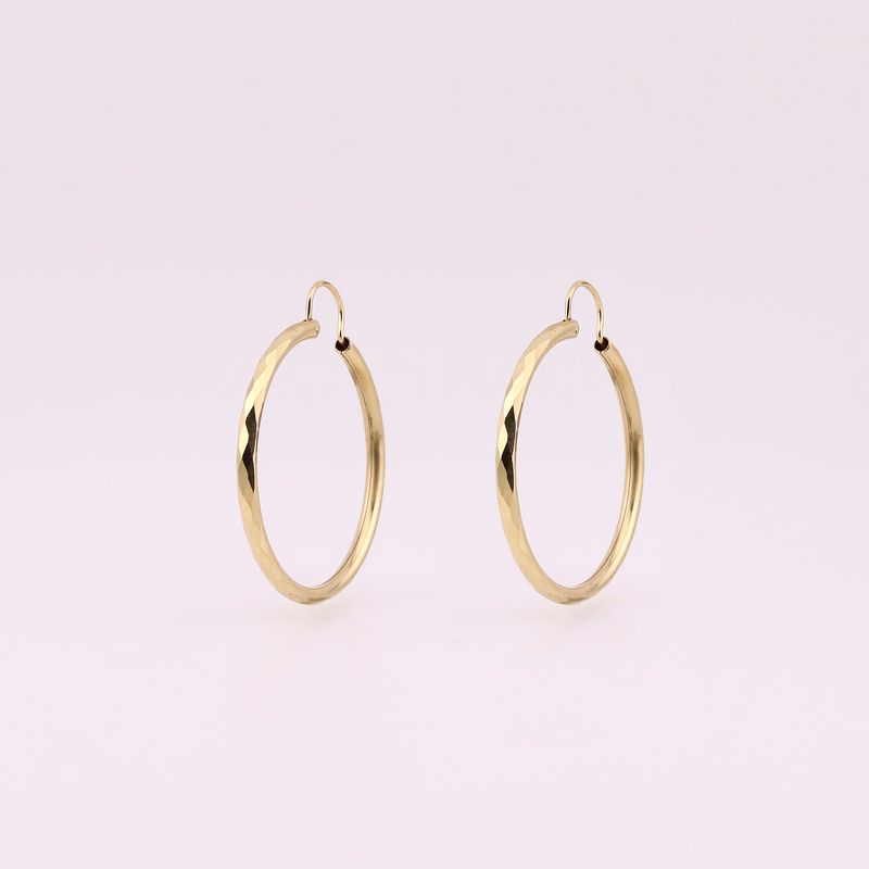 Arracadas Factedas 14k 4.3g