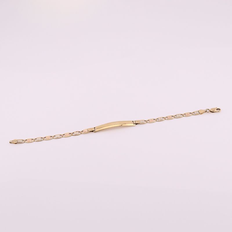 Esclava Candado 14k 5.4g 17 Cm