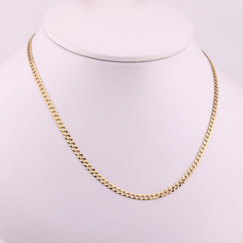 Cadena Eslabon 14k 6.5g 55cm