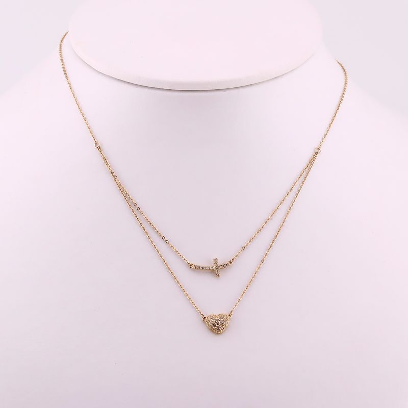 Gargantilla Crzn/cruz  14k2.2g