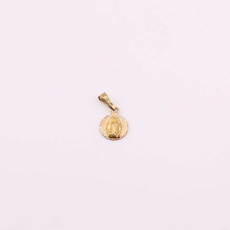 Dije Circ. Virgen Tns 14k 0.7g