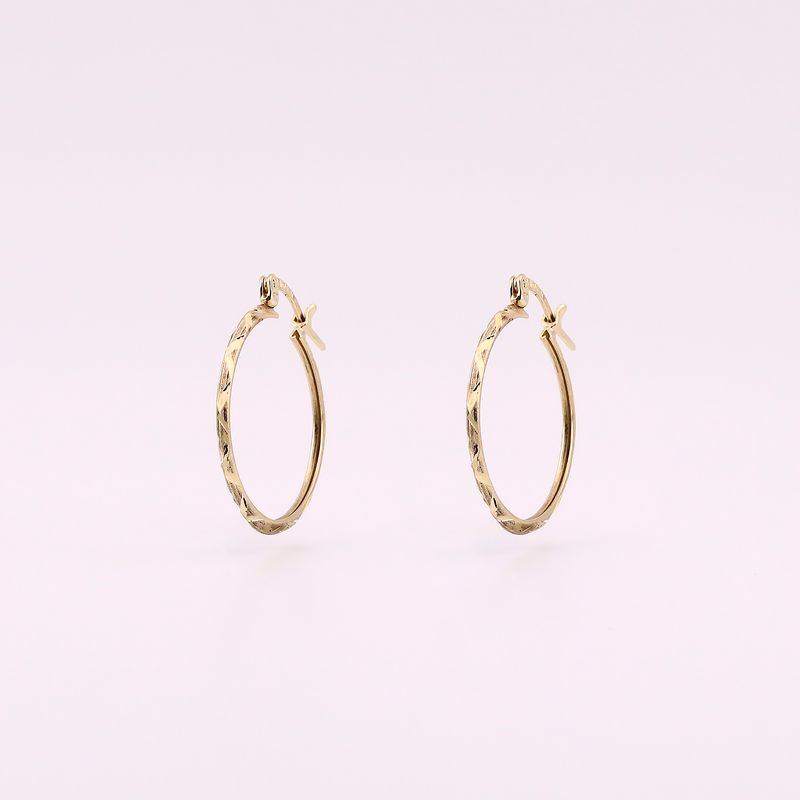 Arracadas Relim. 14k 1.6g