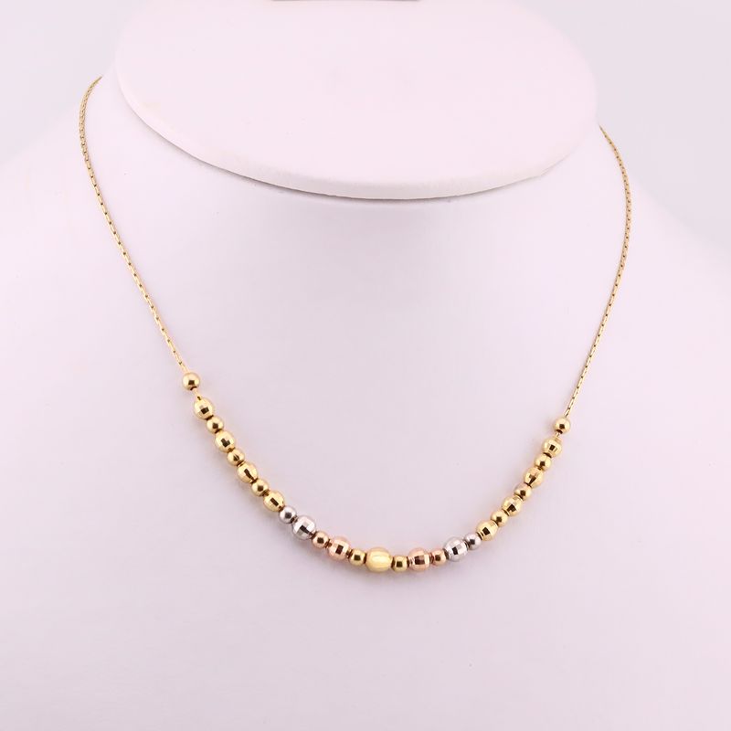 Gargantillla Borlas Tns 14k 6g
