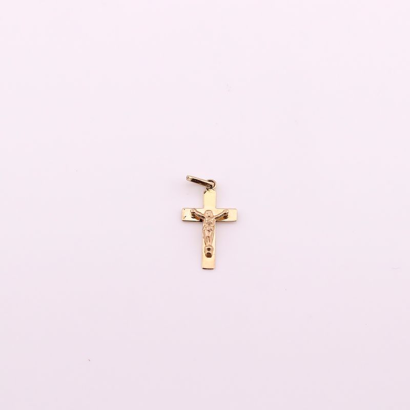 Dije Cruz Cristo 14k 0.5g
