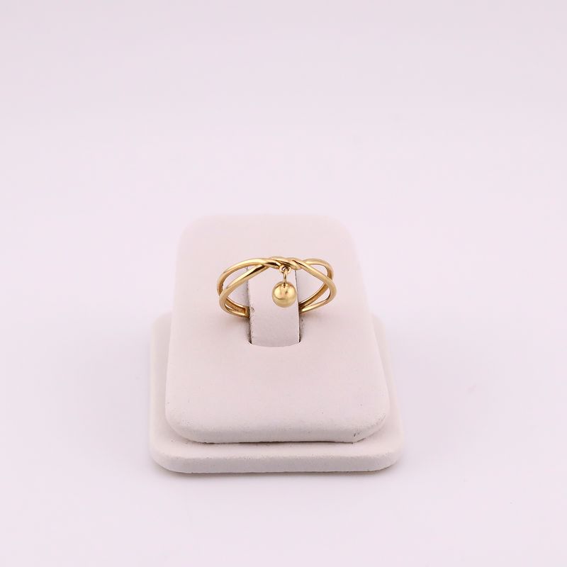 Anillo Borla 14k 1.4g #6.5