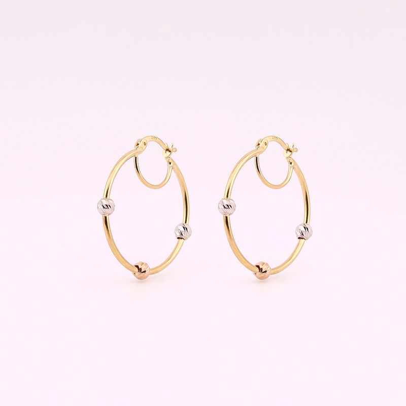Arracadas Caricias  14k 3.3g