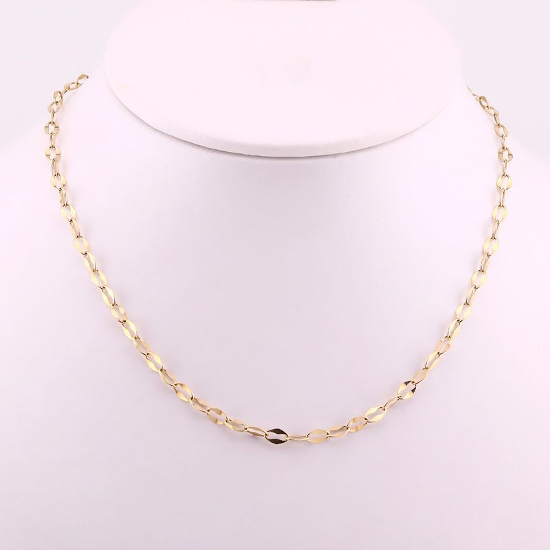 Cadena Mixta Invert. 14k 3.9g 50cm