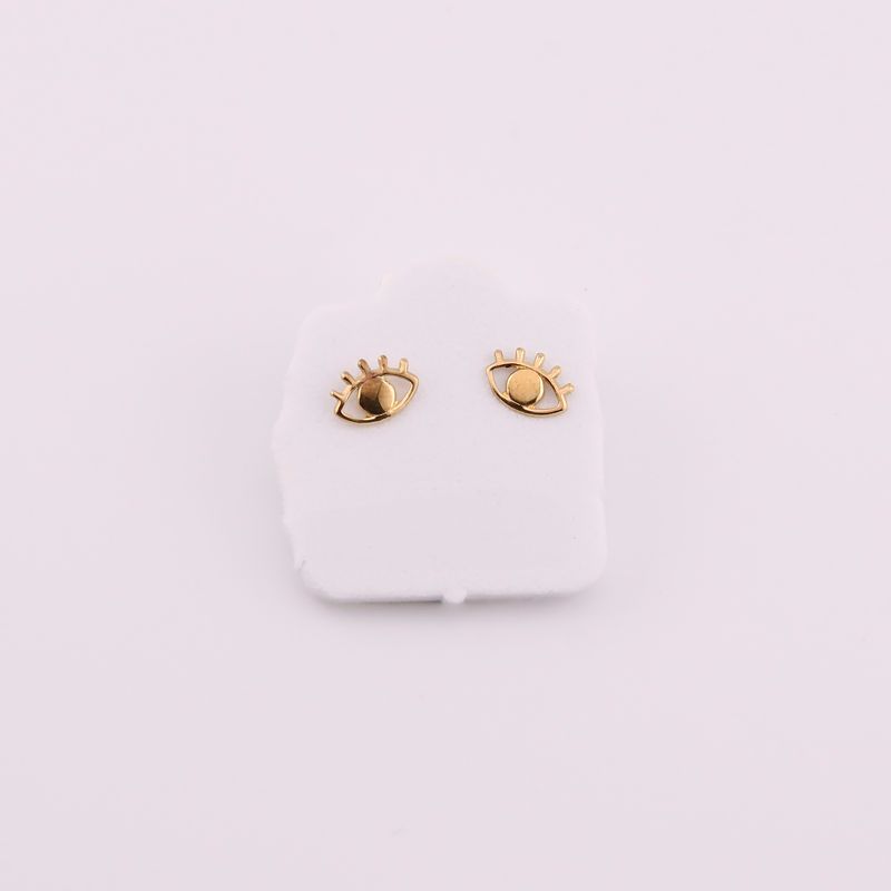 Broqueles Ojo 10k 0.1g