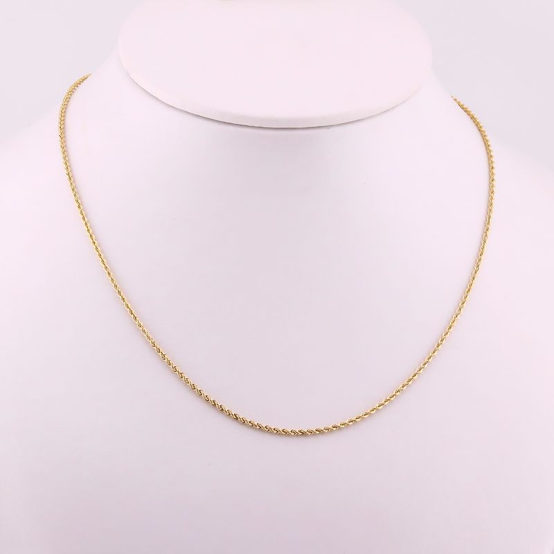 Cadena Torzal 14k 1.5g 50cm
