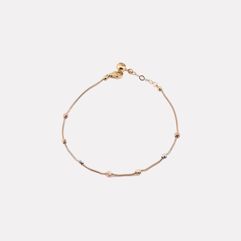 Pulsera Vivivana C/p 14k 2.7g 19cm