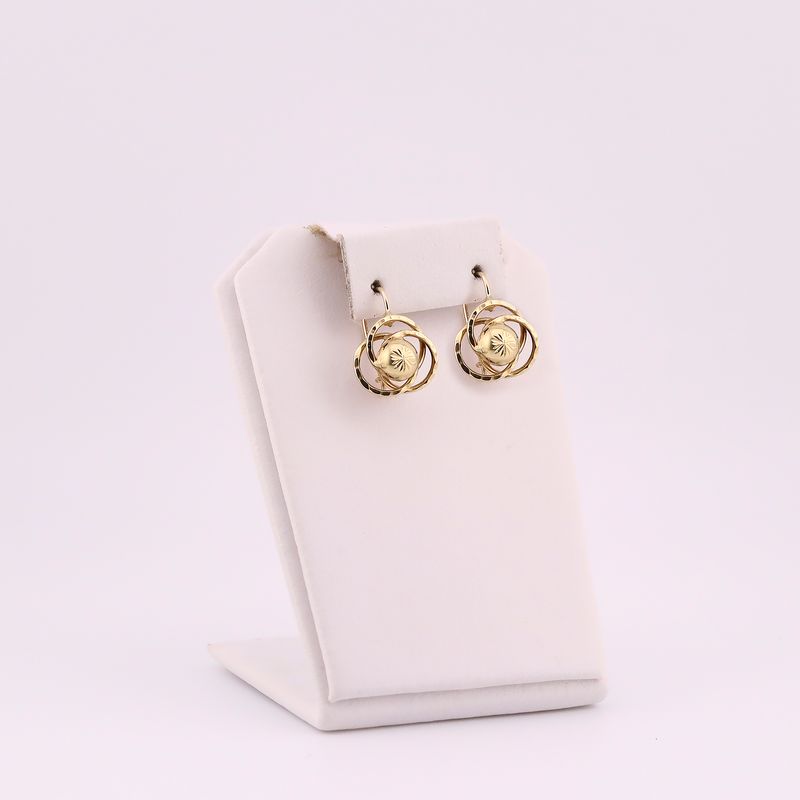 Aretes Atomo 10k 2.7g