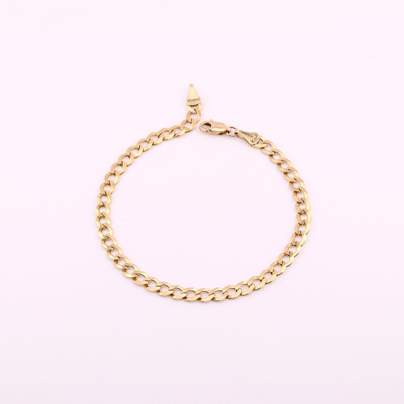 Pulso Eslabon 14k 6g 21cm