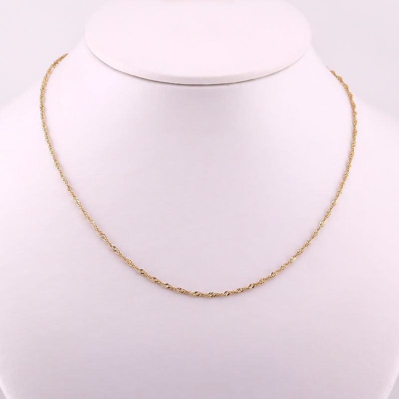 Cadena Torzal  14k 3.1g 55 Cm