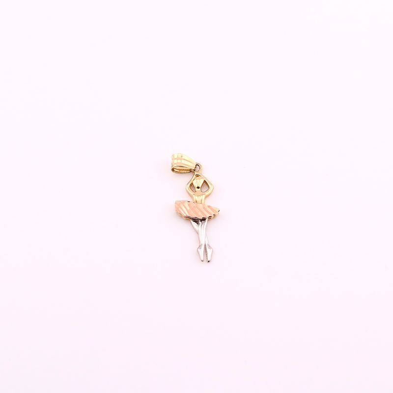 Dije Bailarina Tns 14k 1.1g