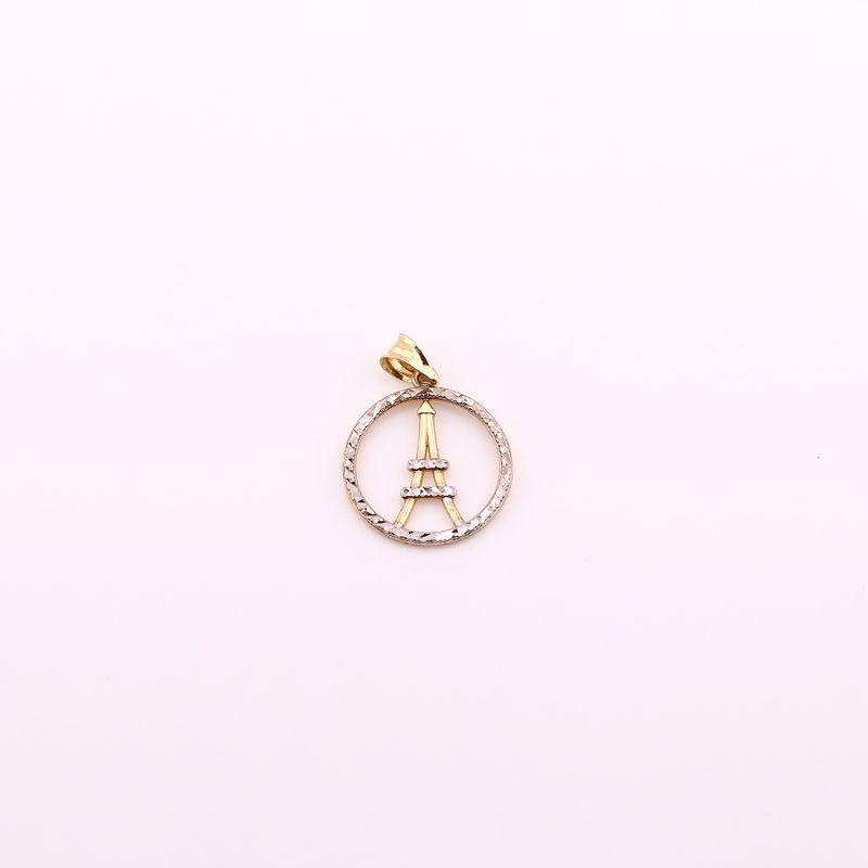 Dije Torre Eiffel Circ. 14k 1.1g