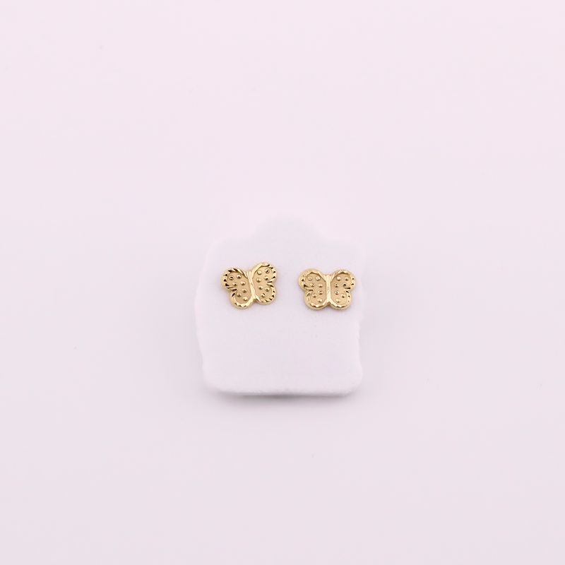 Broqueles Mariposa Puntos 10k 0.2g