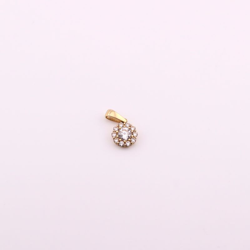 Dije Flor C/p 14k 0.9g