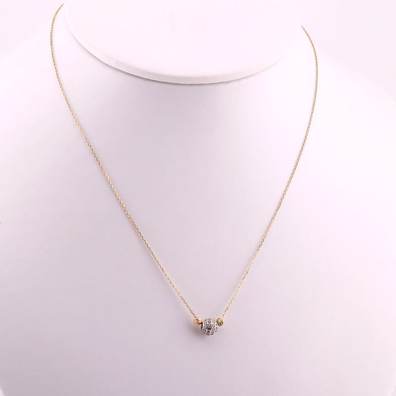 Gargantilla Barril Tnos 14k 1.9g