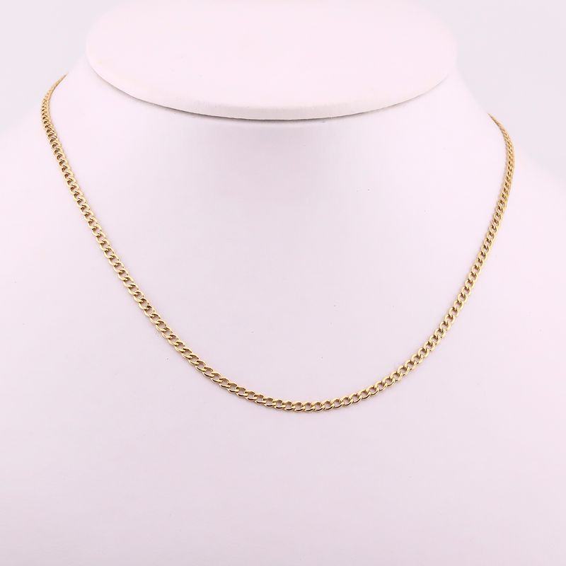 Cadena Eslabon 14k 2.8g 55cm