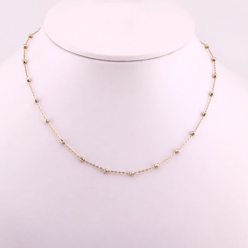 Gargantilla Borlas Relim. 14k 3.9g