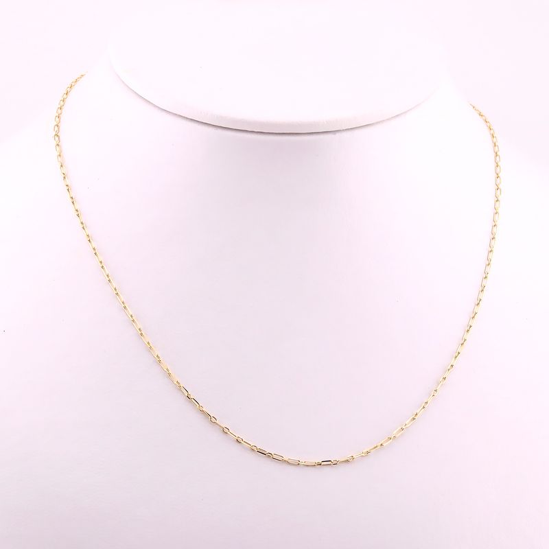 Cadena Eslabon Inv. 14k 2.1g 50cm
