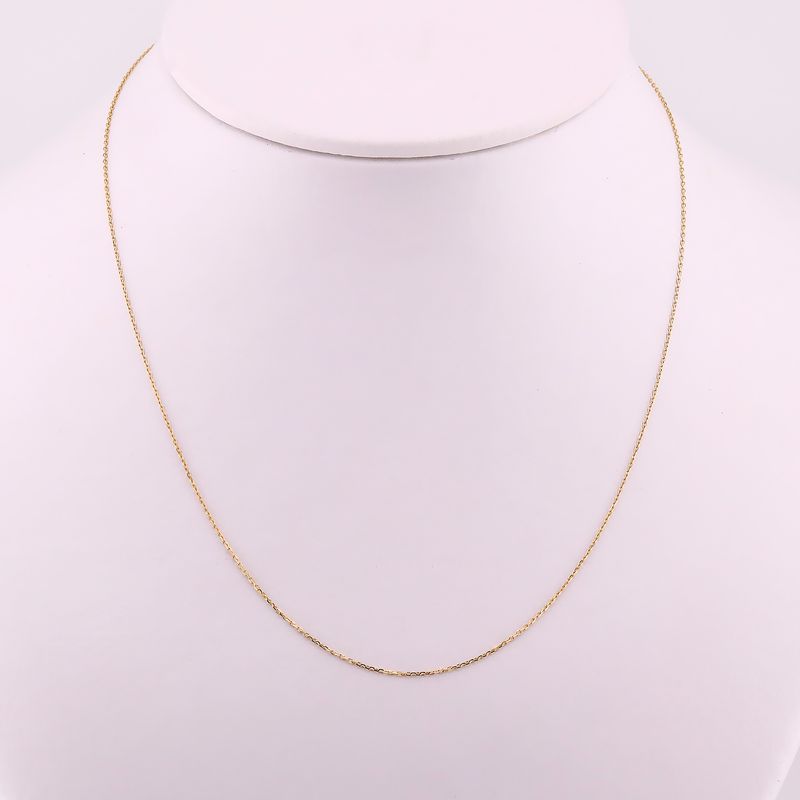 Cadena Eslabon Invertido 14k 0.9g 40 Cm