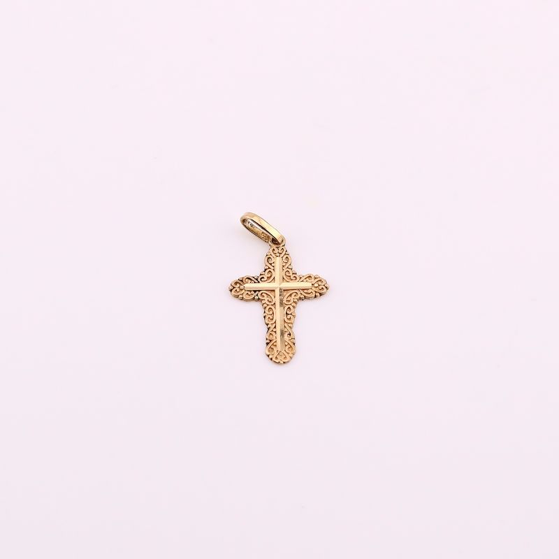 Dije Cruz 14k 0.9g