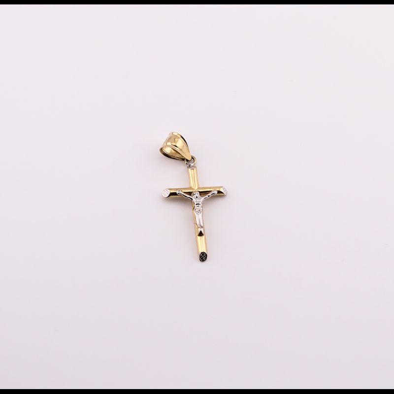 Dije Cruz Cristo  14k 1.6g