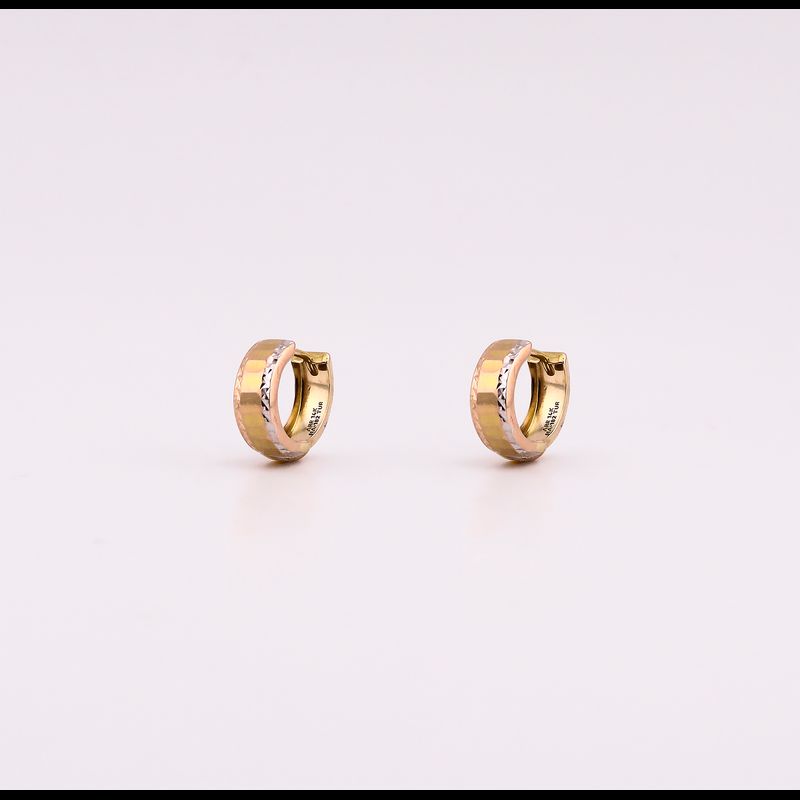 Aretes Grapa Tns 14k 1.3g