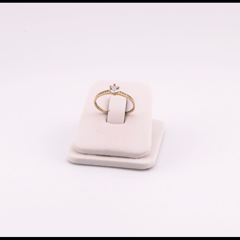 Anillo C/p Bca 14k 1.1g #7
