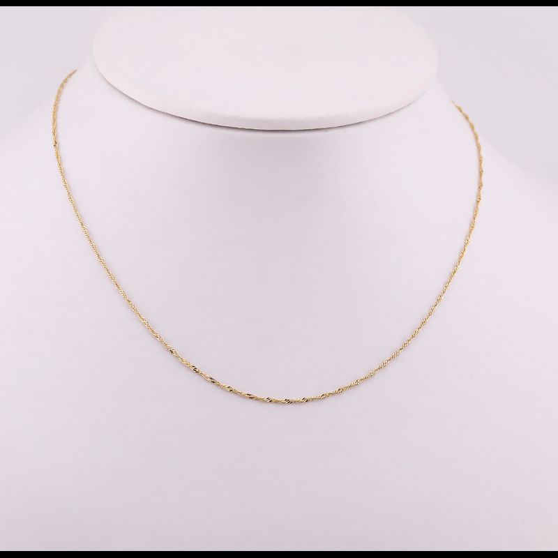 Cadena Torzal 14k 1.2g 60cm