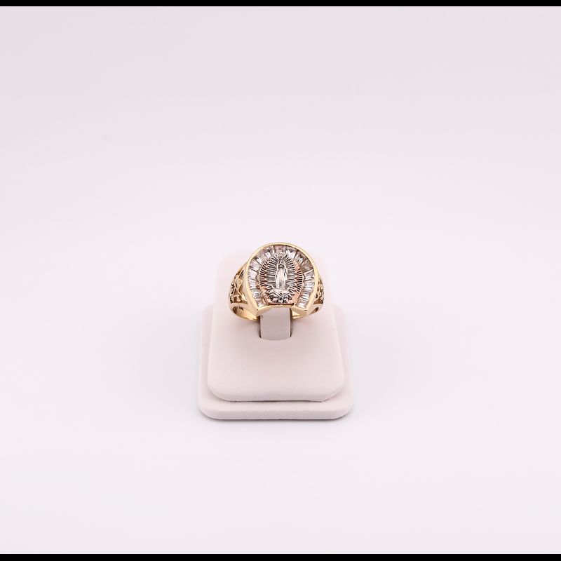 Anillo Virgen C/p 14k 10.6g #13