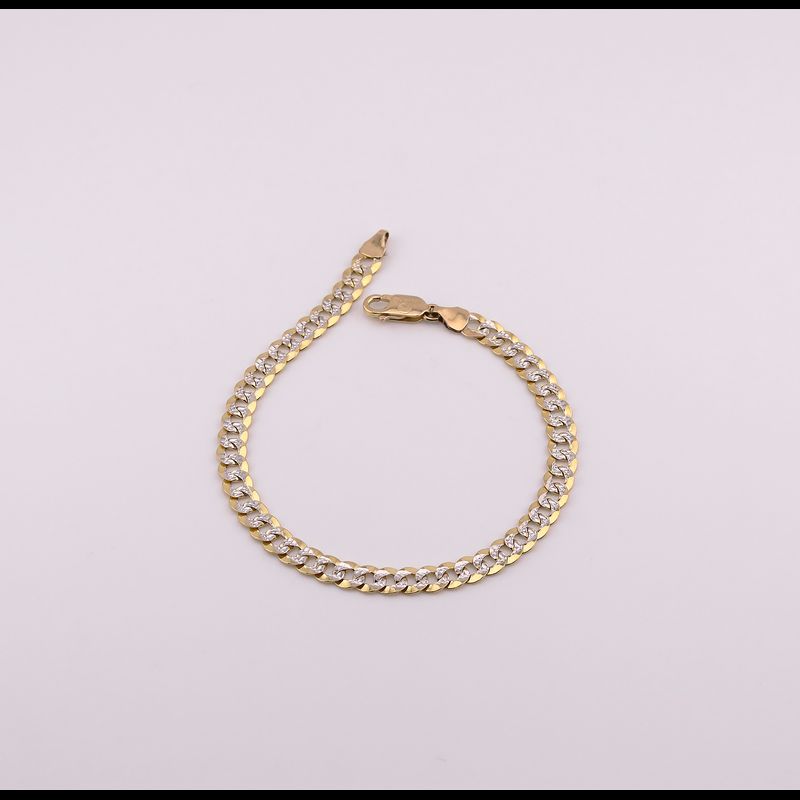 Pulso Eslabon Diam. 10k 7.9g 20cm