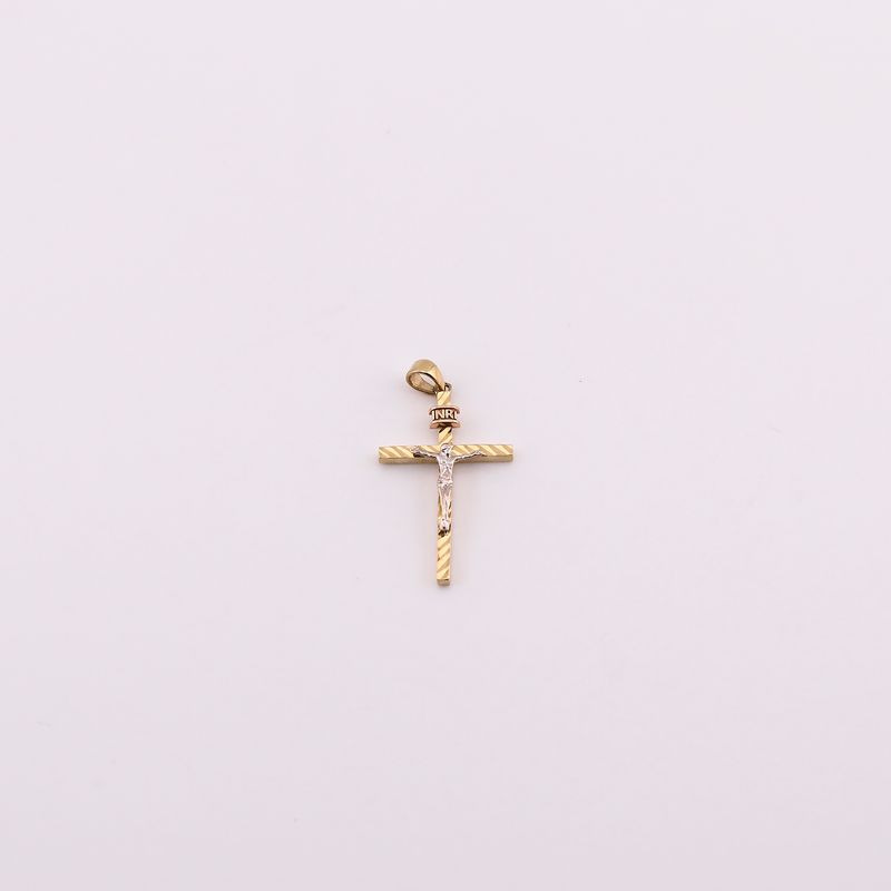 Dije Cruz Cristo 14k 1.4g