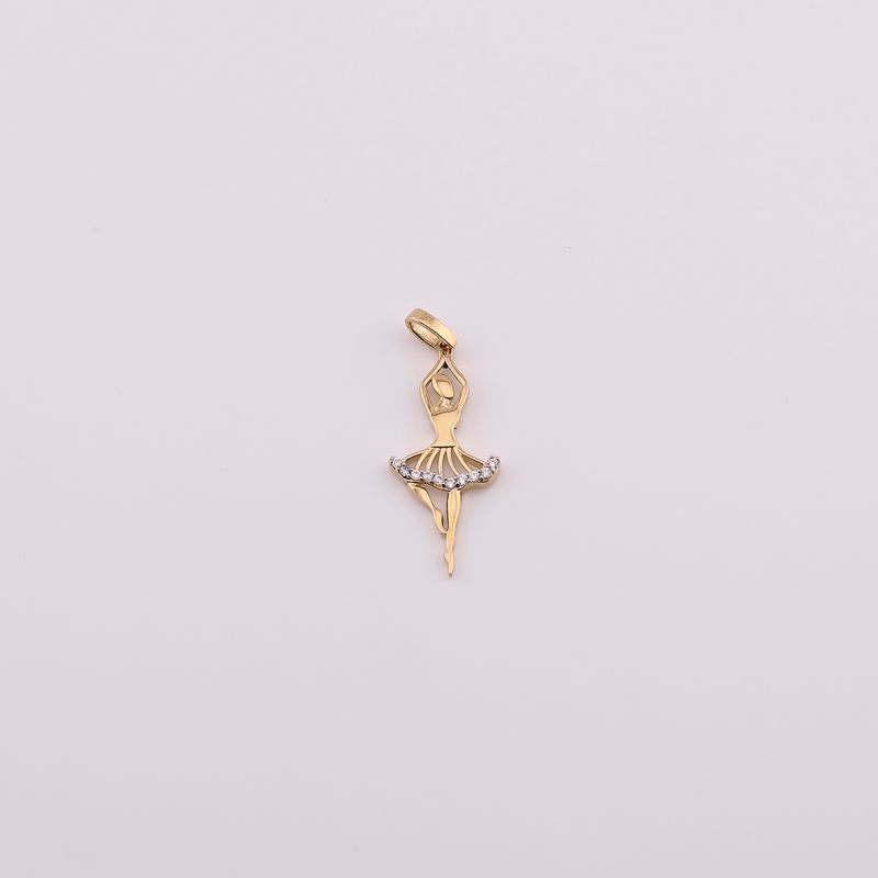 Dije Bailarina  14k 0.9g