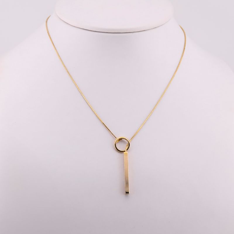 Gargantilla Corbatin 14k 5.2g