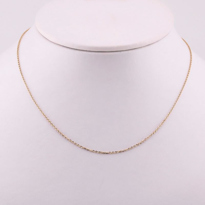 Cadena Eslabon Invert. 14k 1.4g 45cm