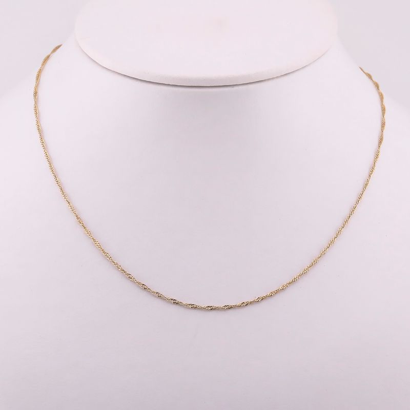 Cadena Torzal 14k 2.4g 60cm