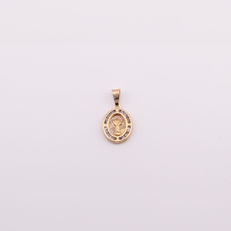 Dije Niño Dios Ovalo 14k 0.8g