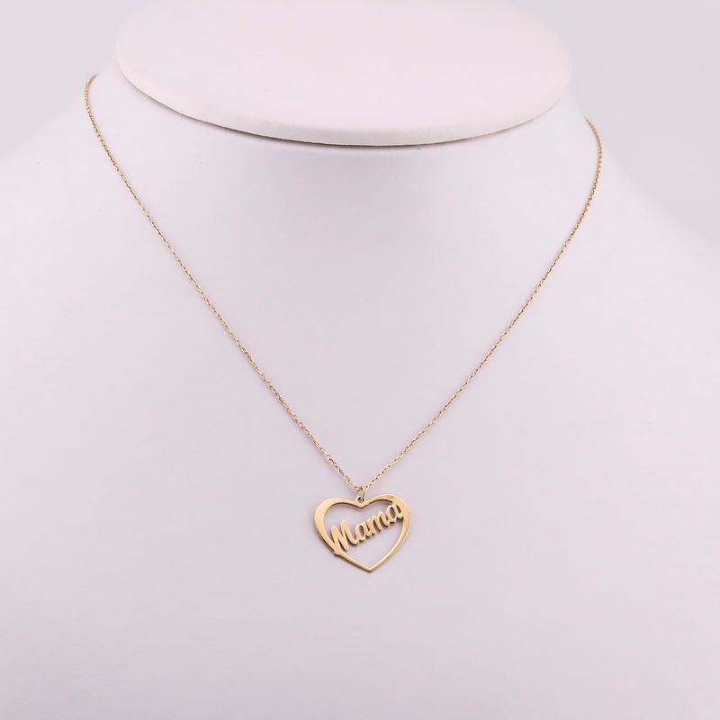 Gargantilla "mamá" 14k 1.6g