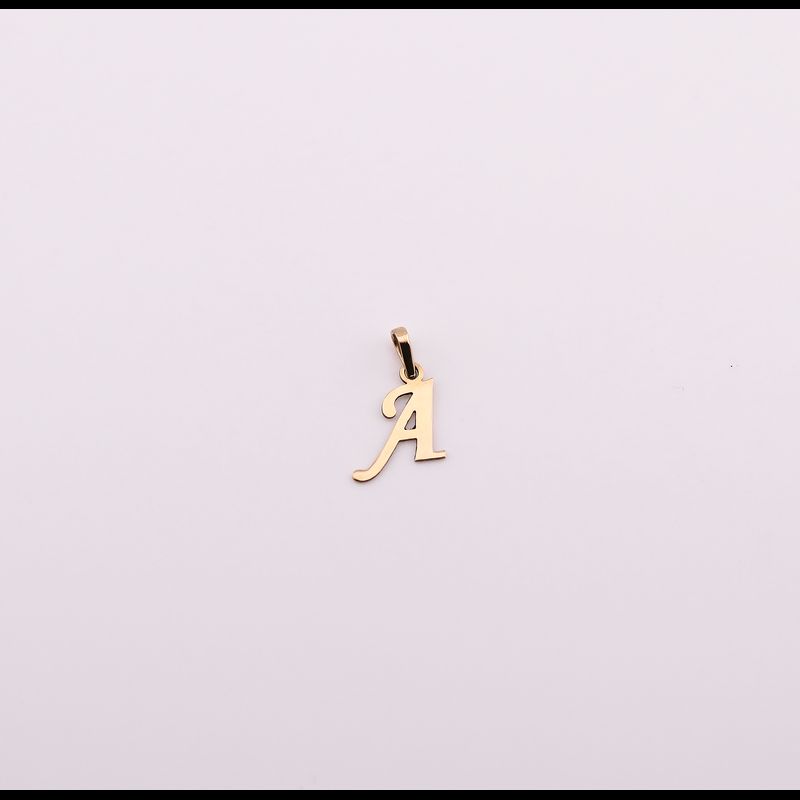Dije Letra  "a" 14k 03g