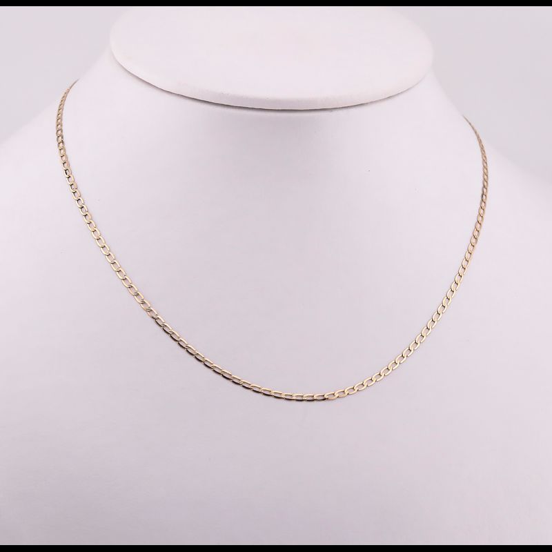 Cadena Eslabon 14k 2g 55cm