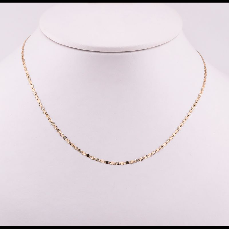 Cadena Gucci Italiana 14k 1.2g 45cm