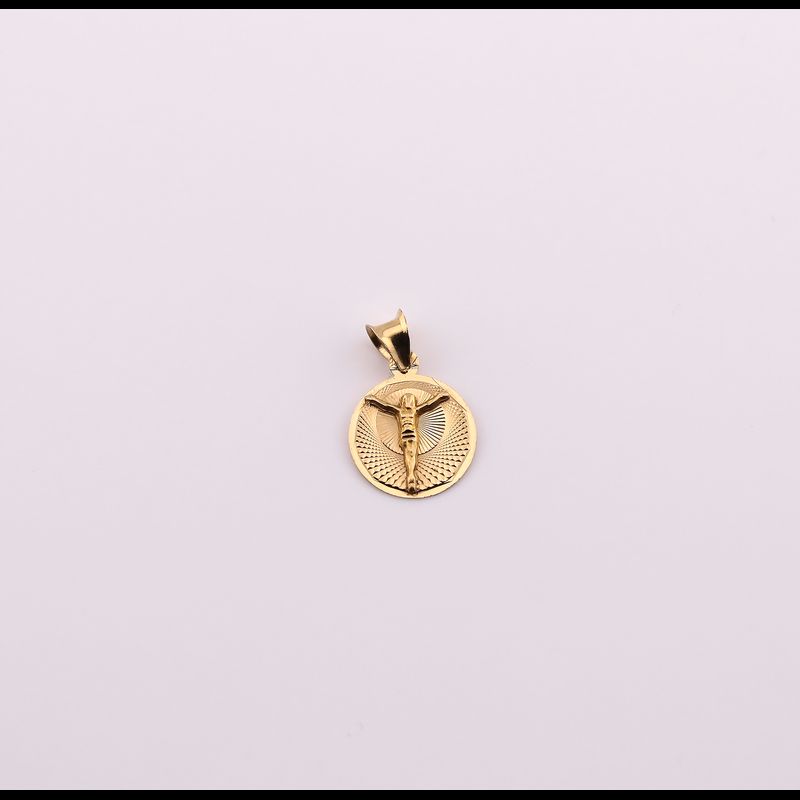 Dije Cristo Circ. 14k 0.9g