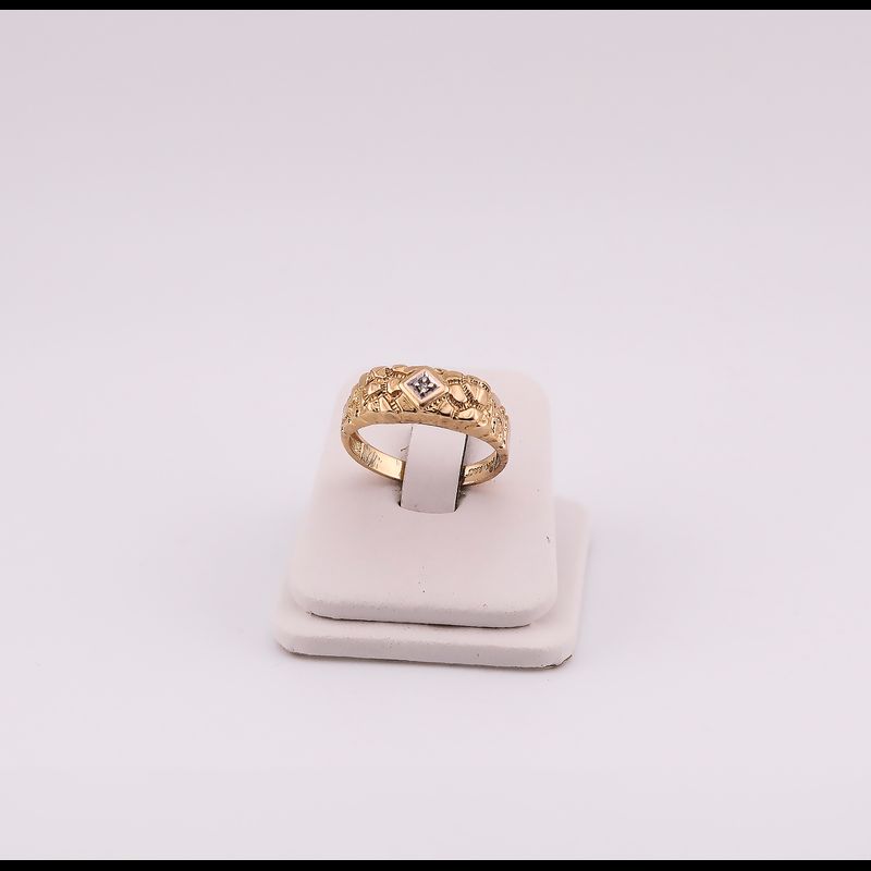 Anillo C/p 10k 3.6g #10.5