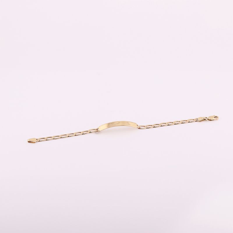 Esclava Eslabon 14k 3.9g 15cm