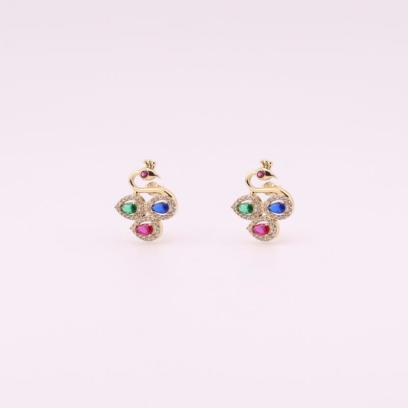 Aretes Pavorreal C/p 14k 4.9g