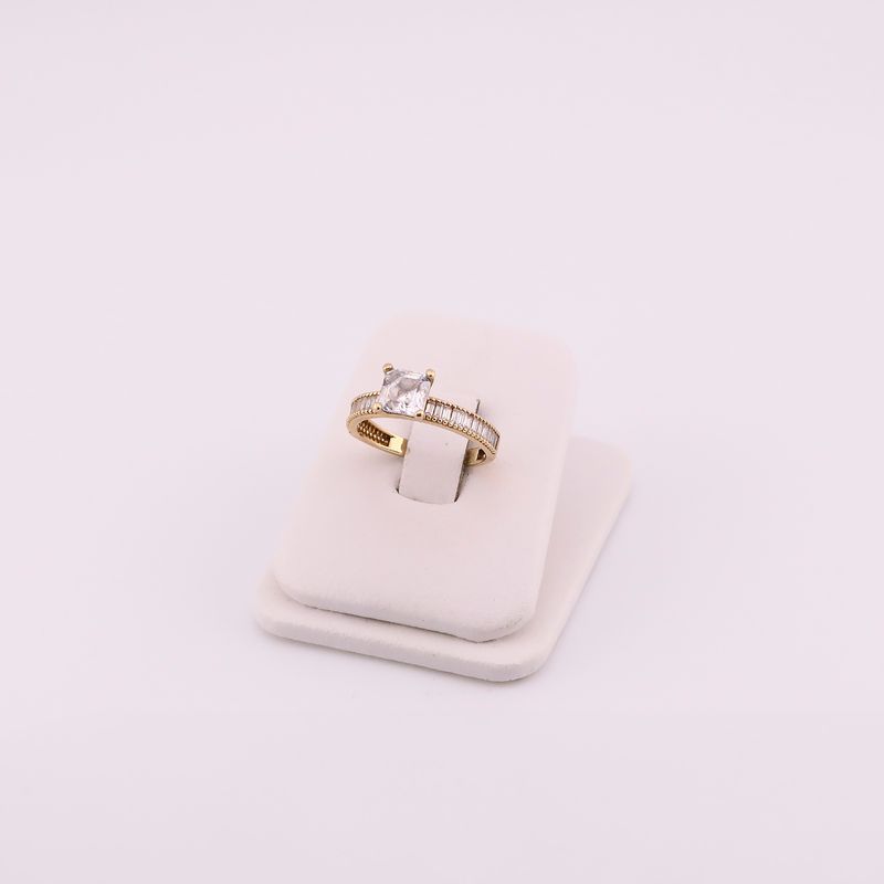 Anillo C/p Bca  10k 2.3g #6.5