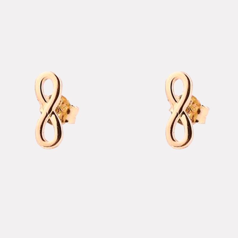 Aretes Infinito 14K 1.1g